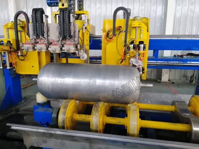 高壓氣瓶超聲波自動探傷設備